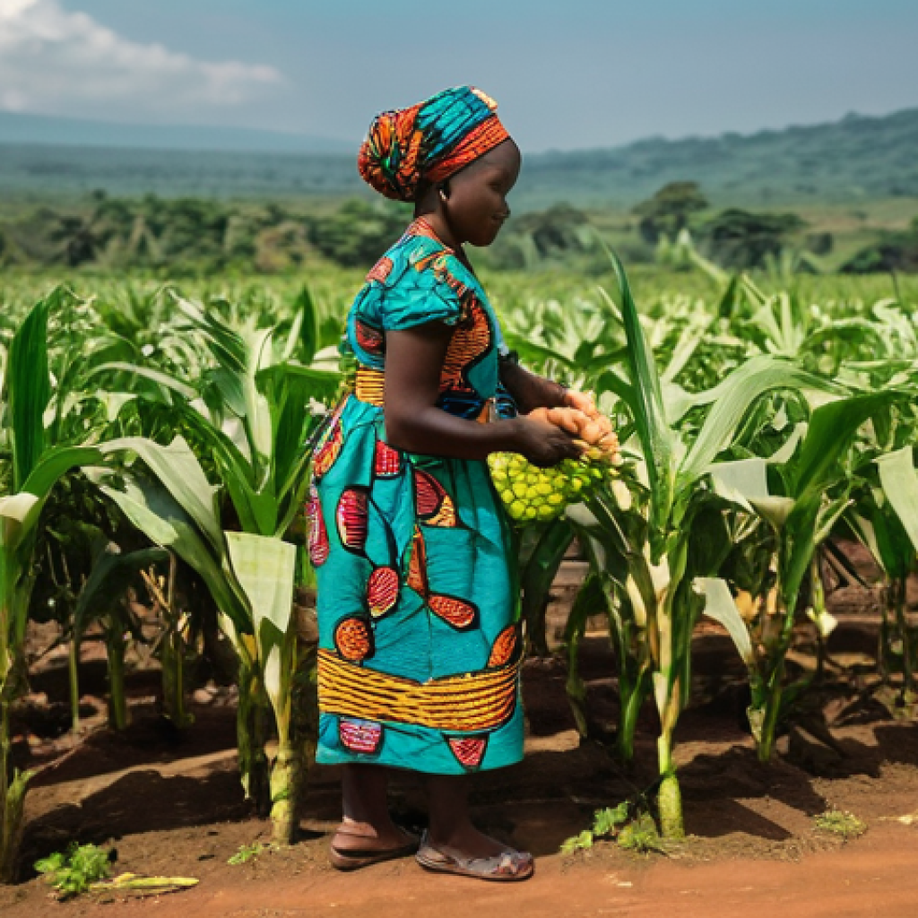 콩고 공화국에서 발생한 주요 사건 사고 - **Prompt 1: Rural Resilience and Agricultural Promise**
    A vibrant, sun-drenched scene in the Rep...