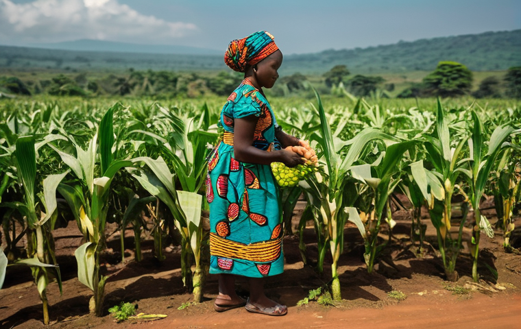 콩고 공화국에서 발생한 주요 사건 사고 - **Prompt 1: Rural Resilience and Agricultural Promise**
A vibrant, sun-drenched scene in the Rep...